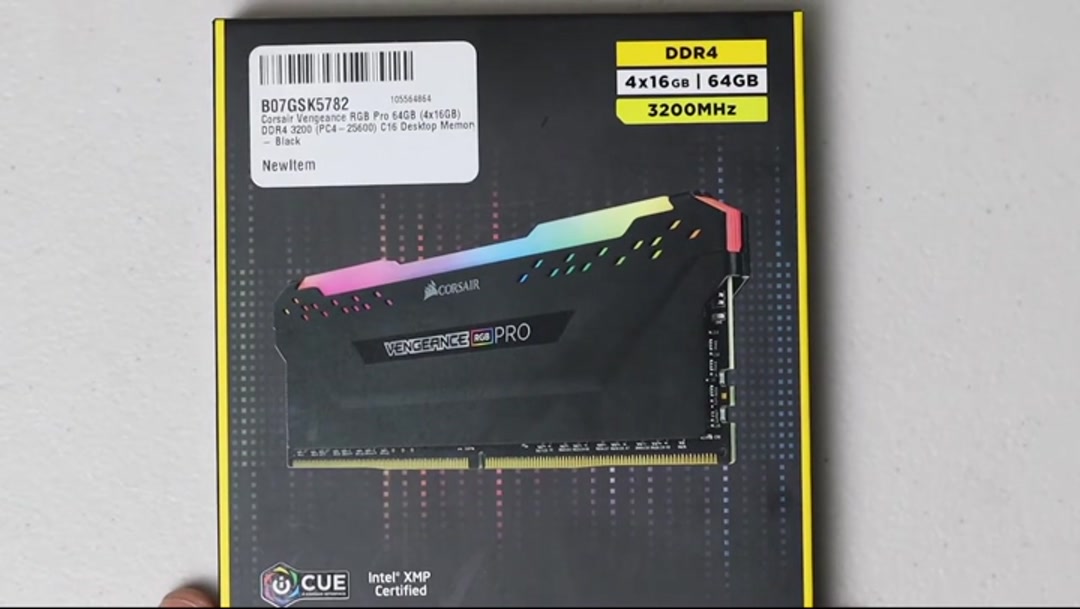 Corsair vengeance rgb sale pro 64gb