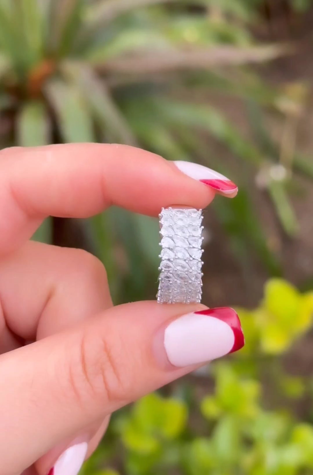 انگشتر نقره زنانه مدل مارکیز 106