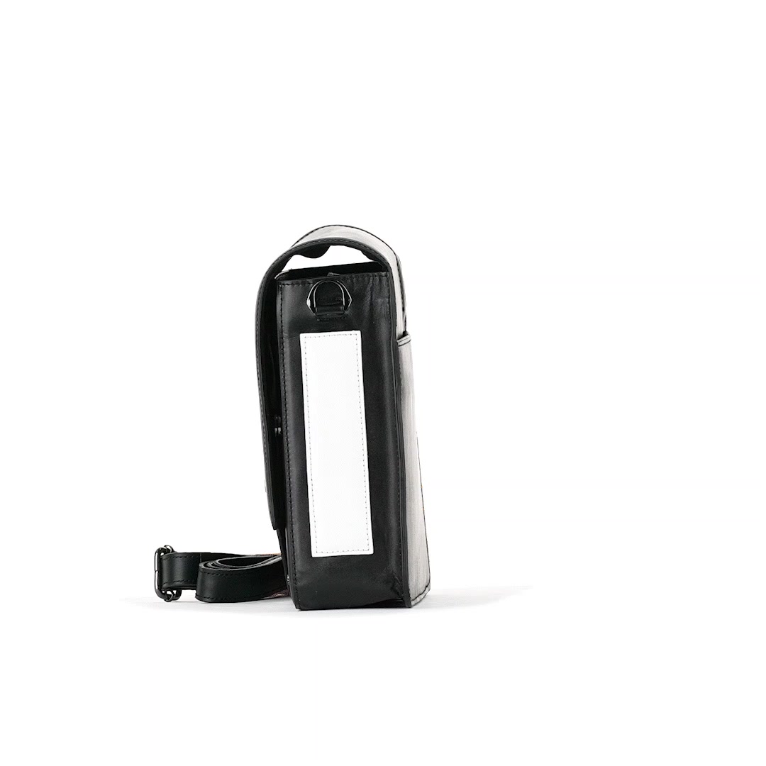 کیف دوشی چرم یلسان مدل هایکا کد 102-GN